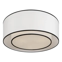 Plafonnier en tissus blanc Bergamo - Maytoni