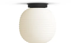 Plafonnier en verre opal blanc 20cm Lantern - New Works