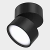 Plafonnier LED en métal noir 767 Lm Onda - Maytoni