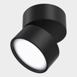 Plafonnier LED en métal noir 767 Lm Onda - Maytoni