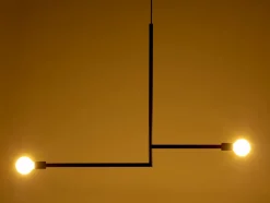Plafonnier noir en métal 110 x 80 cm KVG nr.08 - Serax
