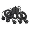 Plafonnier pour lampes suspendues - Noir - 5 pièces - Bazar Bizar
