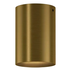 Plafonnier semi-encastré en métal bronze Carl - Panzeri