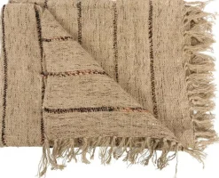 Plaid beige et noir S'il Vous Plaid - Bazar Bizar