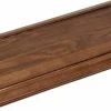 Planche à découper rectangulaire en bois de frêne carbonisé 48 x 24 cm - Serax