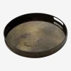 Plateau avec miroir vieilli bronze - Ethnicraft Accessories