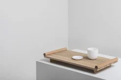 Plateau en chêne beige 51X26x6,5cm Ceremony - Serax
