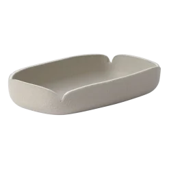 Plateau en fibres recyclées beige sable 28x15,5cm Restore - Muuto