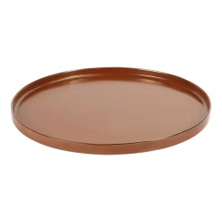 Plateau en grès rouille 46 cm - Serax