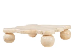 Plateau en onyx naturel brillant 28x7,5cm Sam - Versmissen