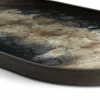 Plateau en verre Black Organic 71 x 36 cm - Ethnicraft Accessories
