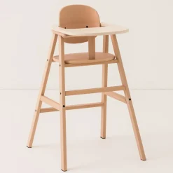 Plateau pour chaise haute en bois contreplaqué 47 x 35 x 2 cm Growing Green - Nobodinoz