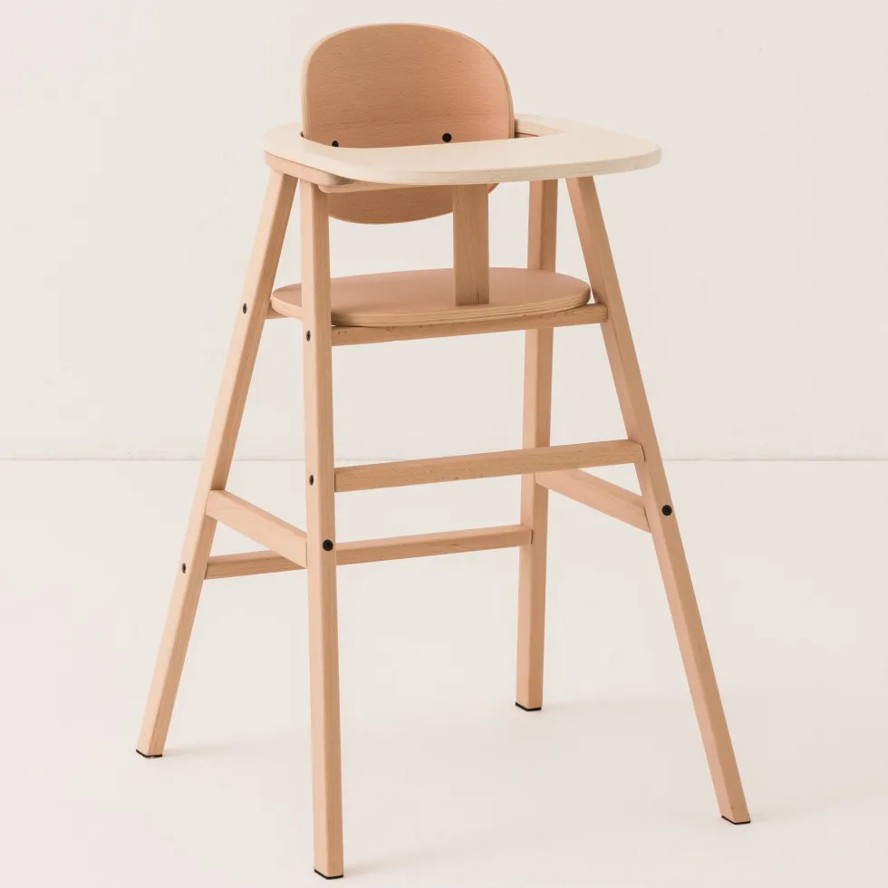 Plateau pour chaise haute en bois contreplaqué 47 x 35 x 2 cm Growing Green - Nobodinoz