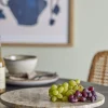 Plateau tournant en marbre marron 35x5cm Nuni - Bloomingville
