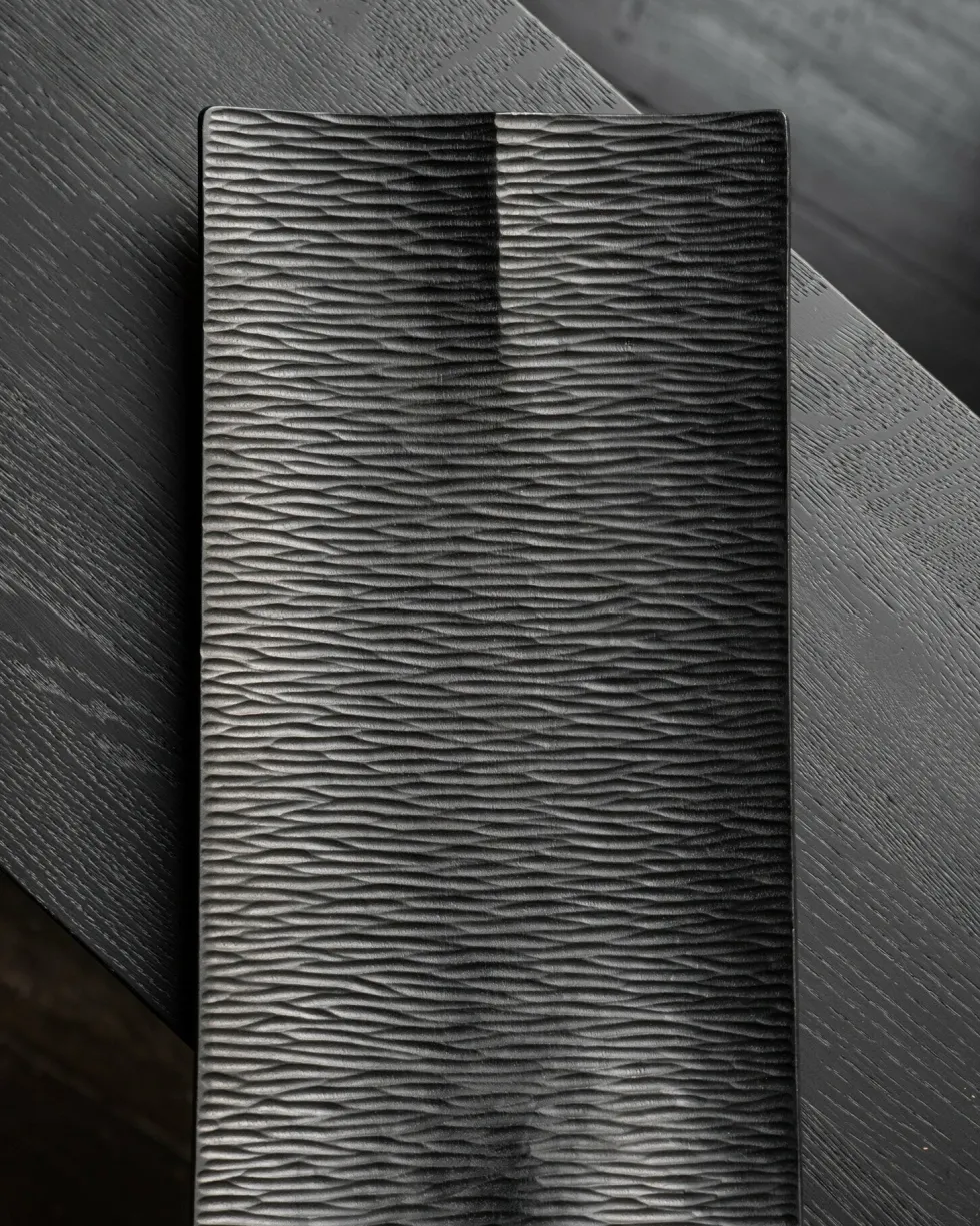 Plat en acajou Black Japan - Ethnicraft Accessories