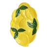 Plat en dolomite à motifs citrons - &Klevering