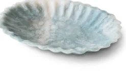 Plat en polyrésine bleu pâle 29x21,5x3,5 New classics - HKliving