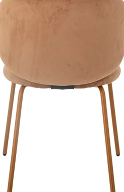 Ponte Chaise De Salle À Manger Orange Polyester Recyclé - Bloomingville
