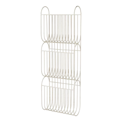 Porte magazine en fer rainy day grey 33x15x99 cm Maggie - Broste Copenhagen