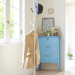 Porte-manteau blanc Plane - Yamazaki