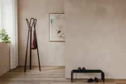 Porte-manteau en acier marron 56x169cm Charles - Metallbude