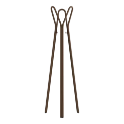 Porte-manteau en acier marron 56x169cm Charles - Metallbude