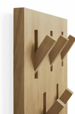 Porte-manteau en bois de chêne - Ethnicraft Accessories