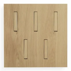 Porte-manteau en bois de chêne - Ethnicraft Accessories