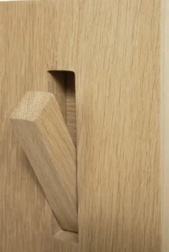 Porte-manteau en bois de chêne - Ethnicraft Accessories