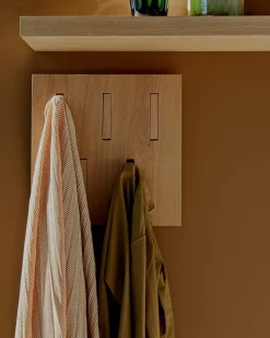 Porte-manteau en bois de chêne - Ethnicraft Accessories