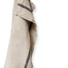 Porte-manteau en chêne massif noir 40cm Echo - Form & Refine