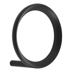 Portemanteau noir 9,4 cm Loop Hook noir - Normann Copenhagen