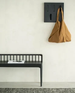 Porte-manteau noir Utilitile - Ethnicraft Accessories