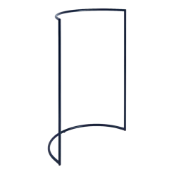 Porte-manteaux en acier bleu 112x54x150cm Colour Rack C - Hay