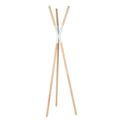 Porte-manteaux en bois de sapin détails blanc 176cm Pinnacle - Zuiver