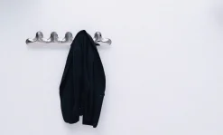 Porte-manteaux en inox poli Kamm 3 - Zieta