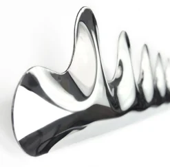Porte-manteaux en inox poli Kamm 3 - Zieta