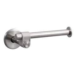 Porte papier toilette en métal massif argent 15,5 x 8,45 cm - Buster+Punch