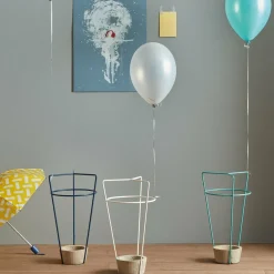 Porte-parapluies en béton et acier vert Ambrogio - Meme Design