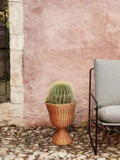 Porte-plante en rotin tressé - Ferm living