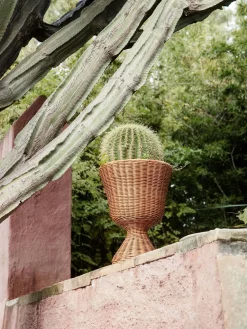 Porte-plante en rotin tressé - Ferm living