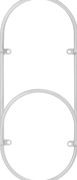 Porte-revues Carlton métal argenté - Bloomingville