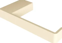 Porte-rouleau papier toilette en acier beige cashew 8x15cm Tuali - Metallbude