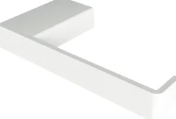 Porte-rouleau papier toilette en acier blanc 8x15cm Tuali - Metallbude