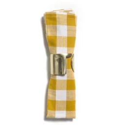 Porte serviette en métal finition doré 4,5 cm T - Bitossi Home