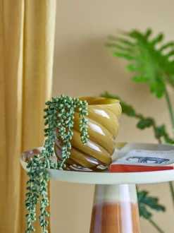 Pot de fleur Callo Verre jaune - Bloomingville