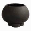 Pot de fleur en béton coffee 17x17x12,5cm petit - 101 COPENHAGEN