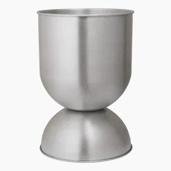 Pot de fleur reversible en aluminium cm Hourglass pot - Ferm Living