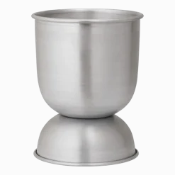 Pot de fleur reversible en aluminium 21x30cm Hourglass pot - Ferm Living