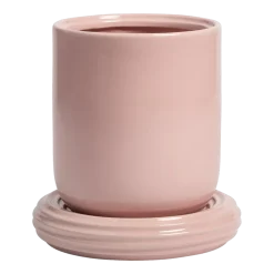 Pot de fleurs en grès blush 21x19,5cm Churros - &Klevering